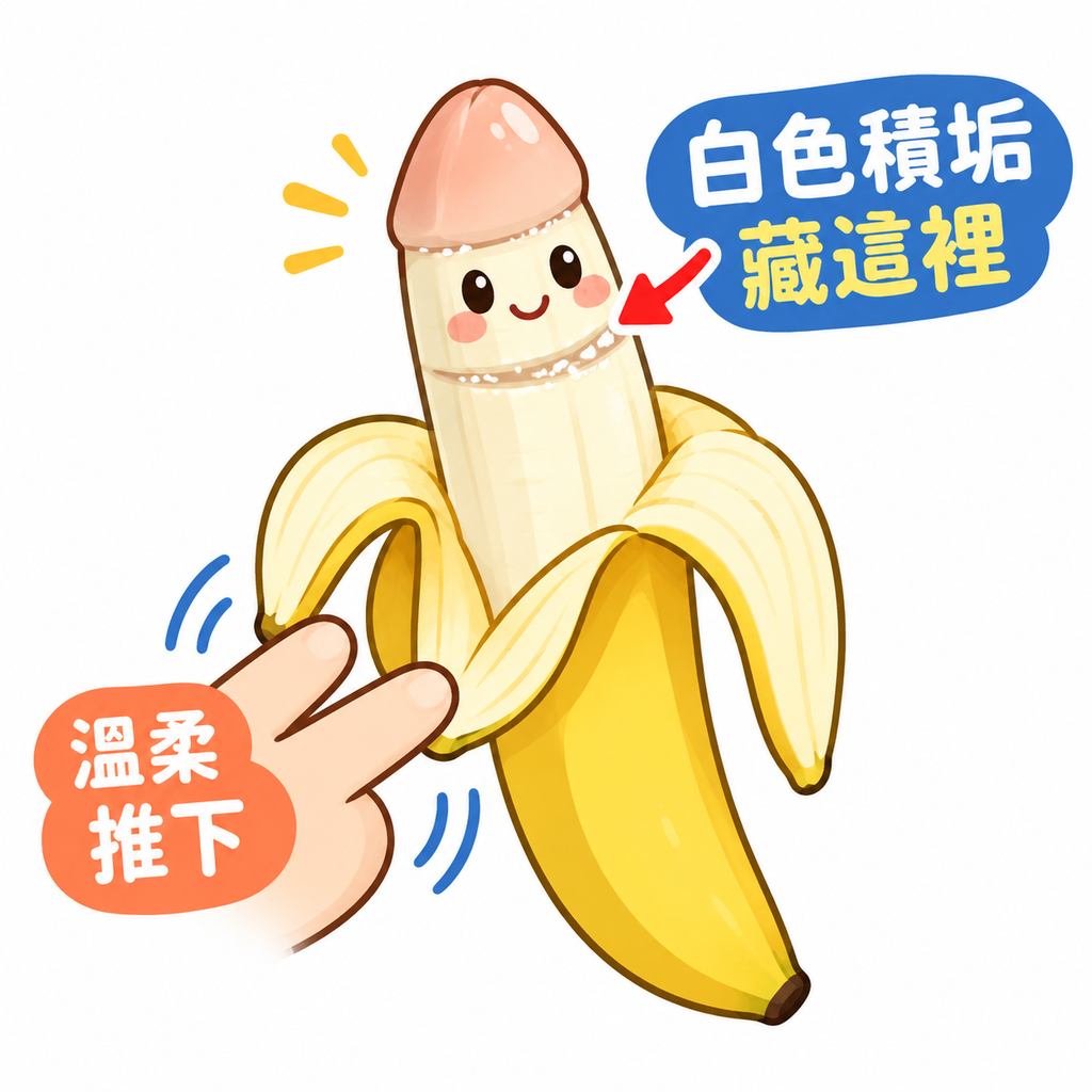 包皮垢 如何拉下包袍