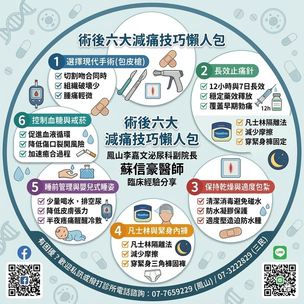 割包皮六大減痛超級指南